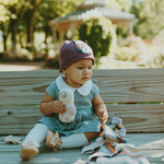 Load image into Gallery viewer, Organic Crocheted Rattle Toy | Owl
