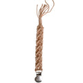 Nell Macrame Pacifier Clip | Blush