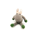 Load image into Gallery viewer, Organic Crocheted Rattle Toy | Hippo
