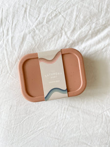 Silicone Bento Box | Coral Speckled
