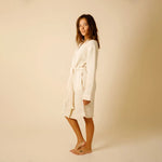 Load image into Gallery viewer, The Organic Weightless Waffle Robe - Wheat
