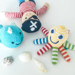 Load image into Gallery viewer, Organic Crocheted Rattle Toy | Whale
