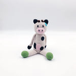 Load image into Gallery viewer, Organic Crocheted Rattle Toy | Cow
