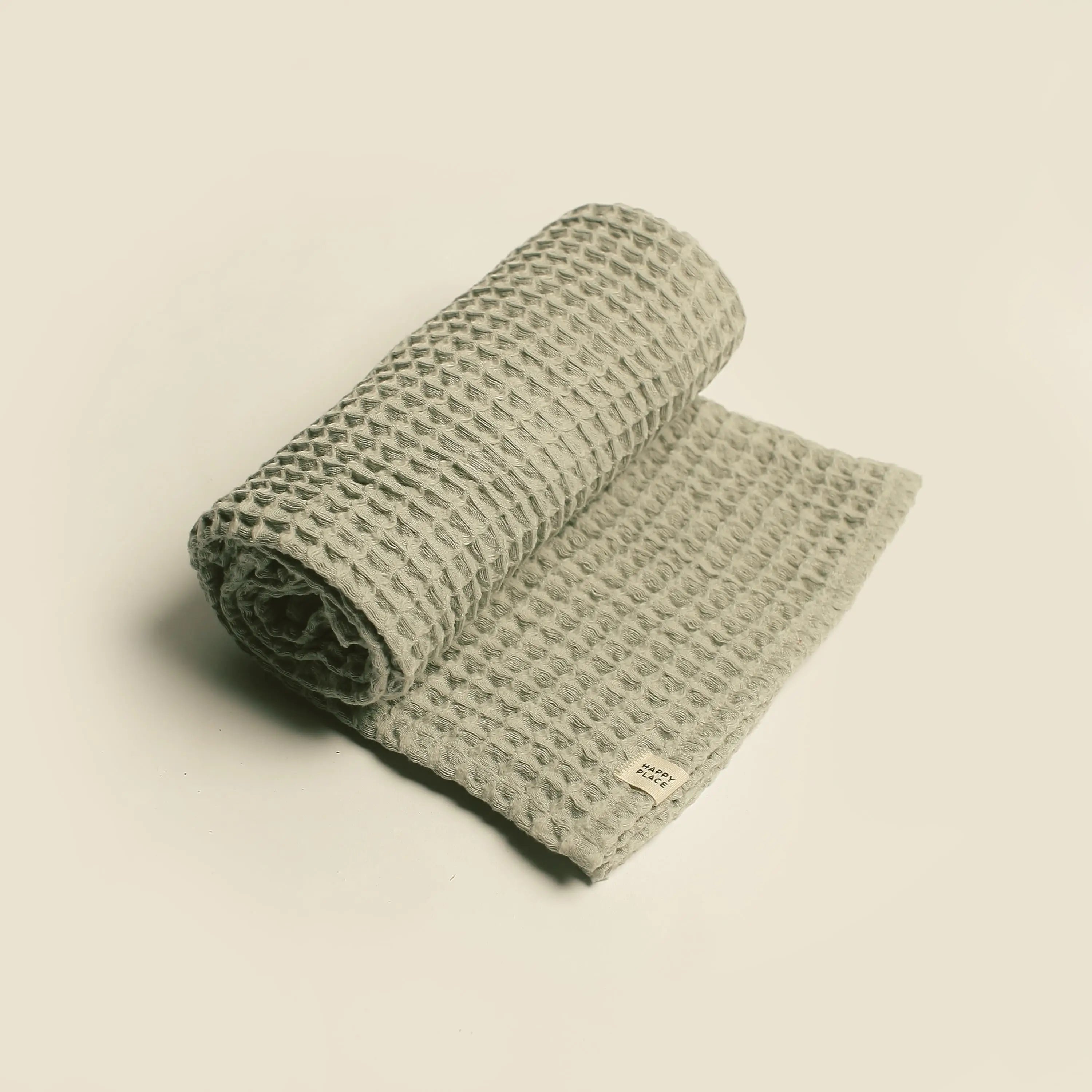 Organic Weightless Waffle Baby Blanket | Aloe