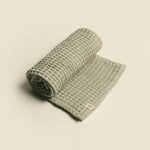 Load image into Gallery viewer, Organic Weightless Waffle Baby Blanket | Aloe
