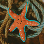 Load image into Gallery viewer, Organic Crocheted Rattle Toy | Starfish
