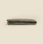 Load image into Gallery viewer, Organic Weightless Waffle Baby Blanket | Coal
