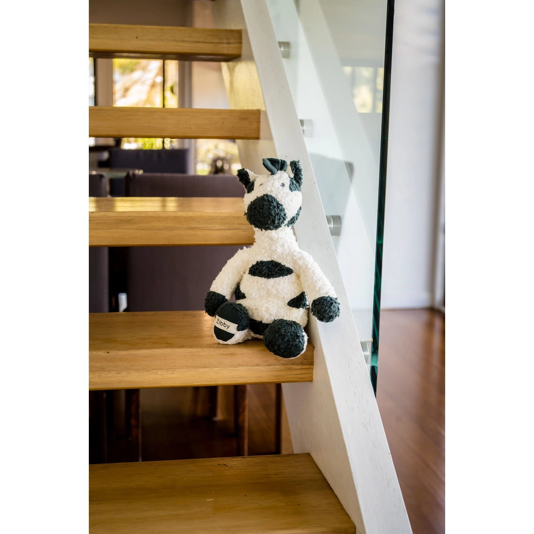 Organic Plush Toy | Zibby The Zebra