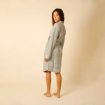 Load image into Gallery viewer, The Organic Weightless Waffle Robe - Aloe
