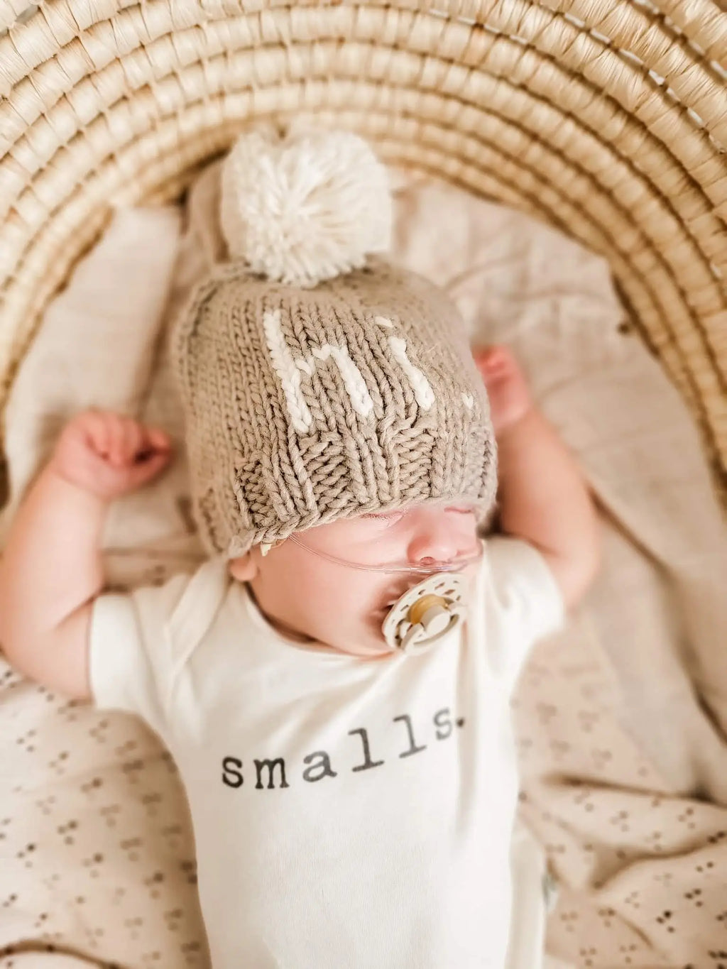 hi. Pebble Pom Pom Beanie Hat