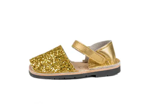 Pons Avarcas Frailera Toddler Sandals | Glitter