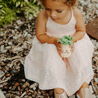 Organic Crocheted Fruit Rattle | Friendly Pineapple