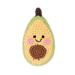 Load image into Gallery viewer, Organic Crocheted Fruit Rattle | Friendly Avocado
