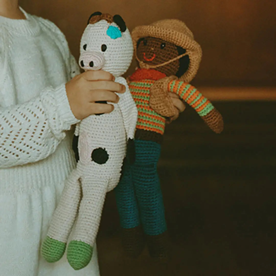 Organic Crocheted Doll | Cowboy