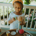 Load image into Gallery viewer, Crocheted Organic Doll | Blue Mermaid
