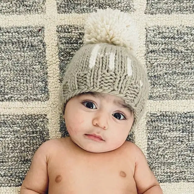 hi. Pebble Pom Pom Beanie Hat
