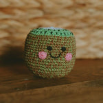 Load image into Gallery viewer, Organic Crocheted Fruit Rattle | Friendly Kiwi
