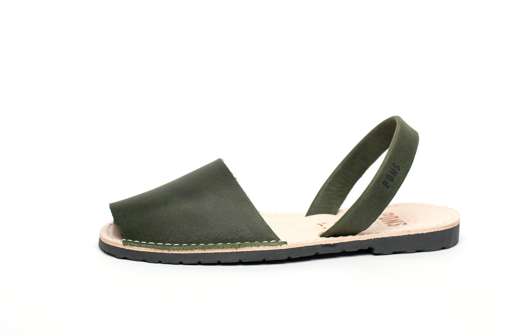 Pons Avarcas Classic Women's Sandals | Forest Green