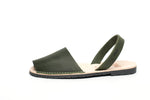 Load image into Gallery viewer, Pons Avarcas Classic Women&#39;s Sandals | Forest Green

