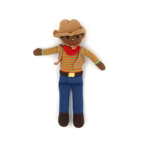Organic Crocheted Doll | Cowboy