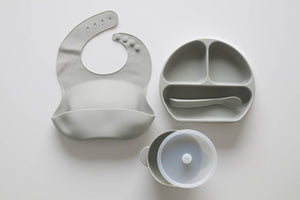 Sage Silicone Meal Set